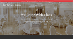 Desktop Screenshot of joeydels2001caterers.com